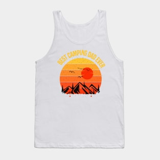 Best camping dad ever Tank Top